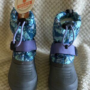 Kids Snow Boots Water Resistant Insulated Winter Thinsulate size toddler 7